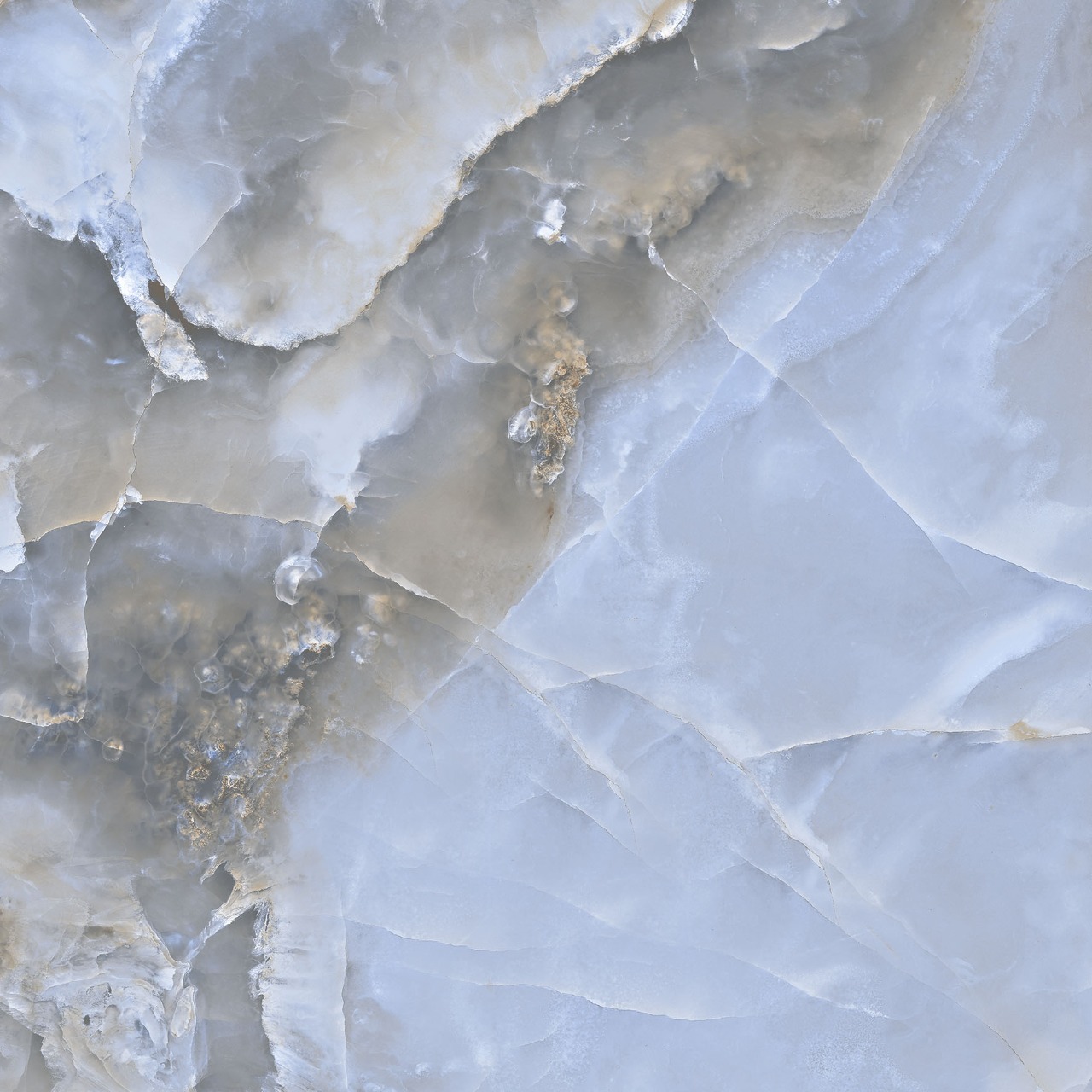 Керамический гранит Primavera Honey Onyx Blue 60х60 PR151 полированный