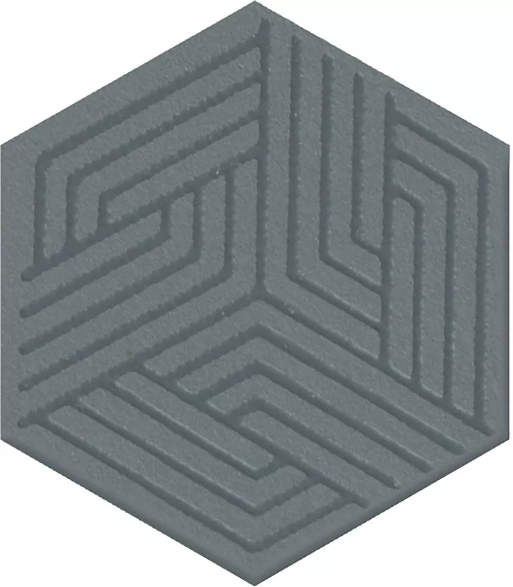 Керамический декор Kerama Marazzi Агуста OS/C241/63012 синий матовый 6x5,2