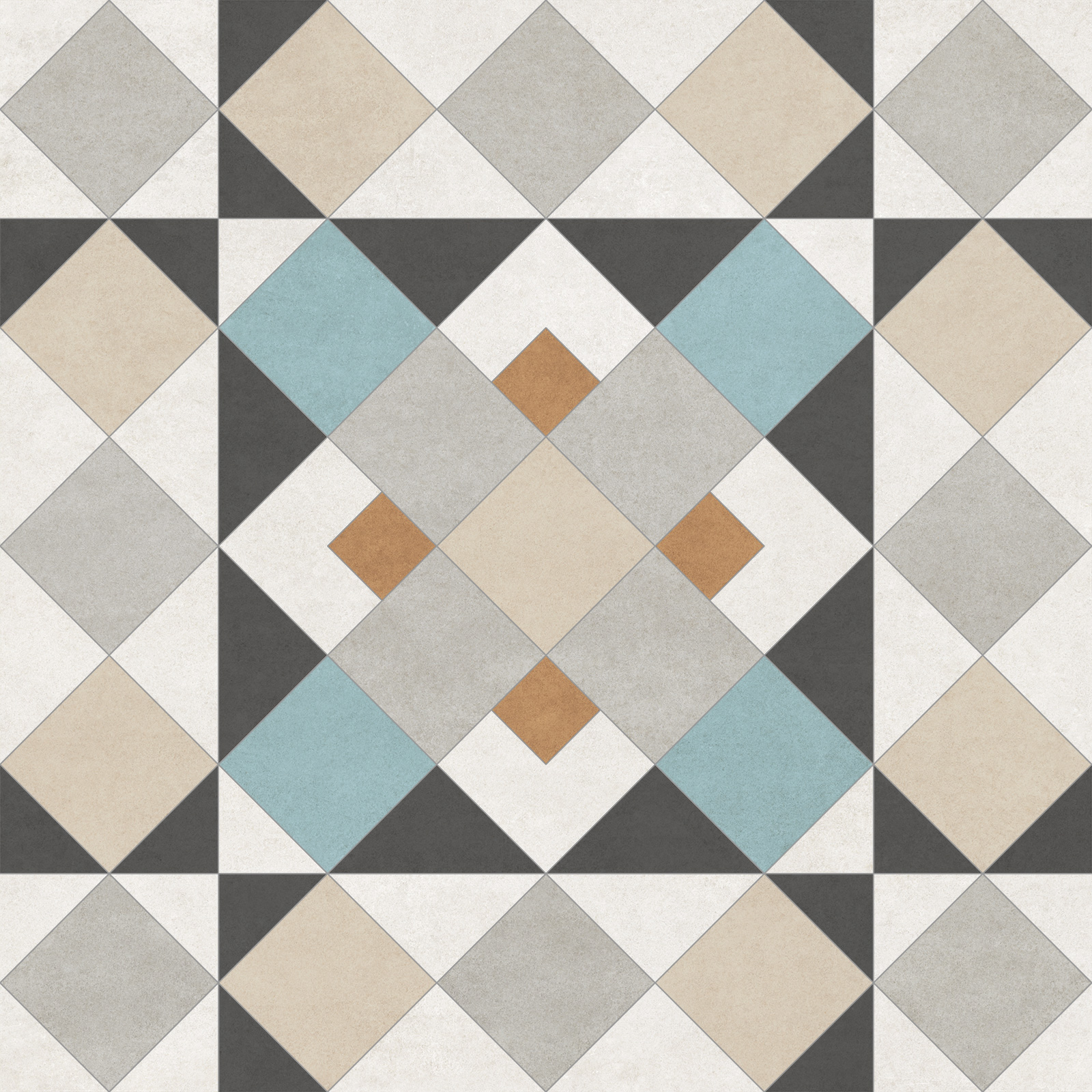 Керамический гранит New Trend Design Mix 3 GP2020DMX11 матовый 20x20