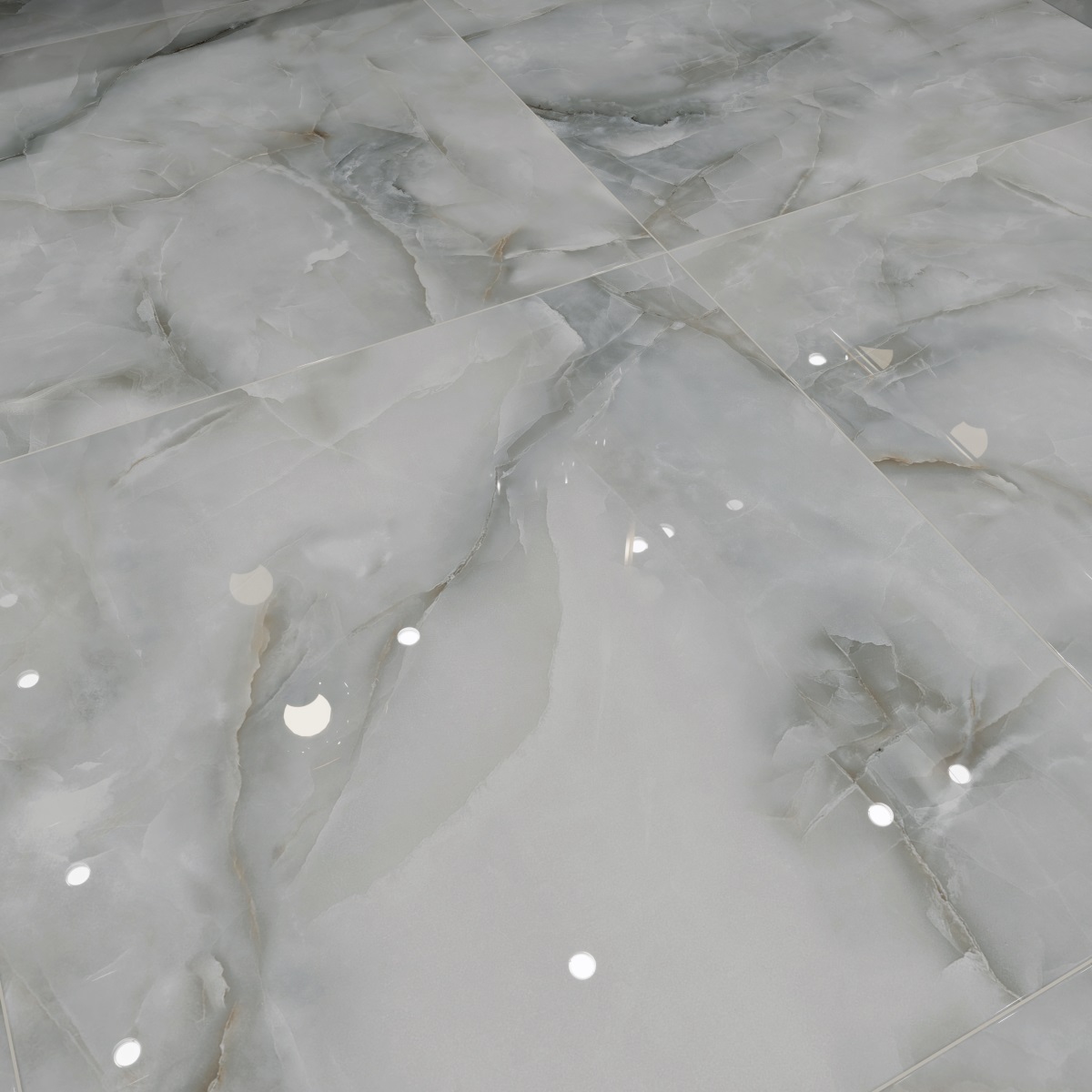 Керамический гранит Primavera Marvel Onix Grey 60x60 PR143 полированный