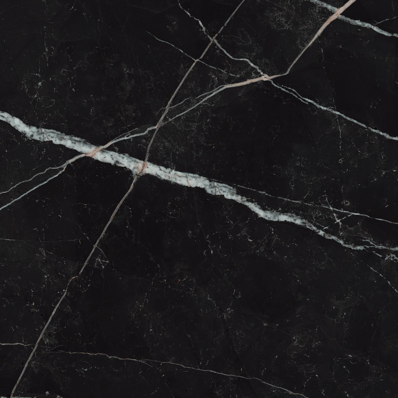 Керамический гранит Atlas Concorde Эмпаир Калакатта Блэк 60x60 Лап Рет