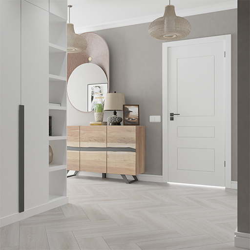 Керамический гранит Lasselsberger Ceramics Эльзас 6264-0031 20x60 белый