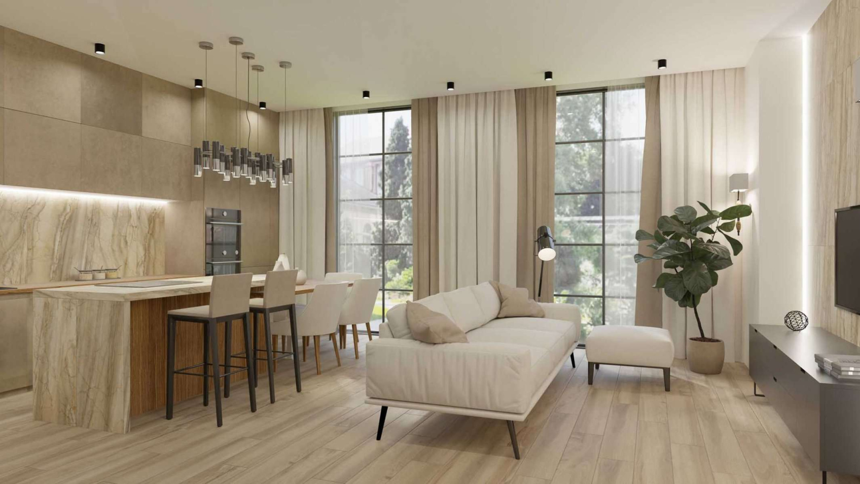 Керамический гранит Estima Artwood AW01 Maple неполированный 19,4x120