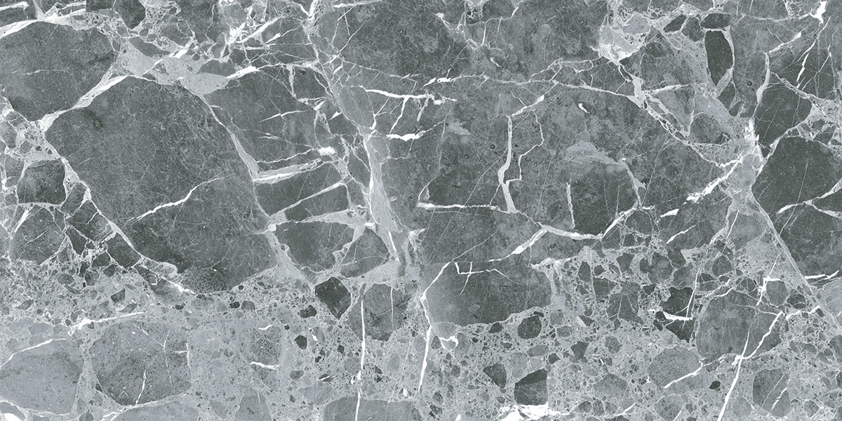 Керамический гранит Гранитея Киреты G243 MR серый полированный 1200x600x10