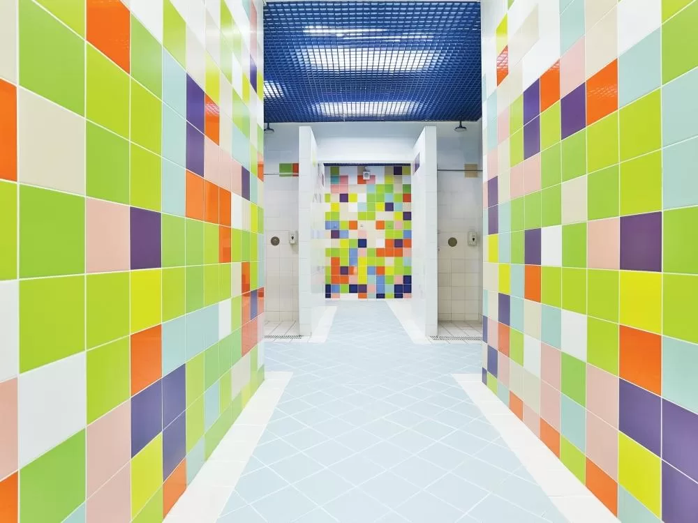 Керамическая плитка Kerama Marazzi 5055 Калейдоскоп блестящий белый 20x20