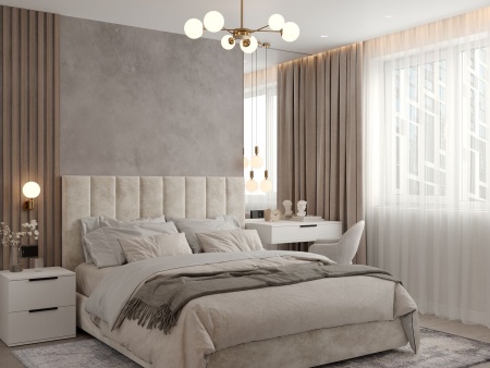 Бамбуковая панель Bonaparte Cemento Light carbon matt 1080*2800*8 (1шт.=3,024 кв.м.) connect