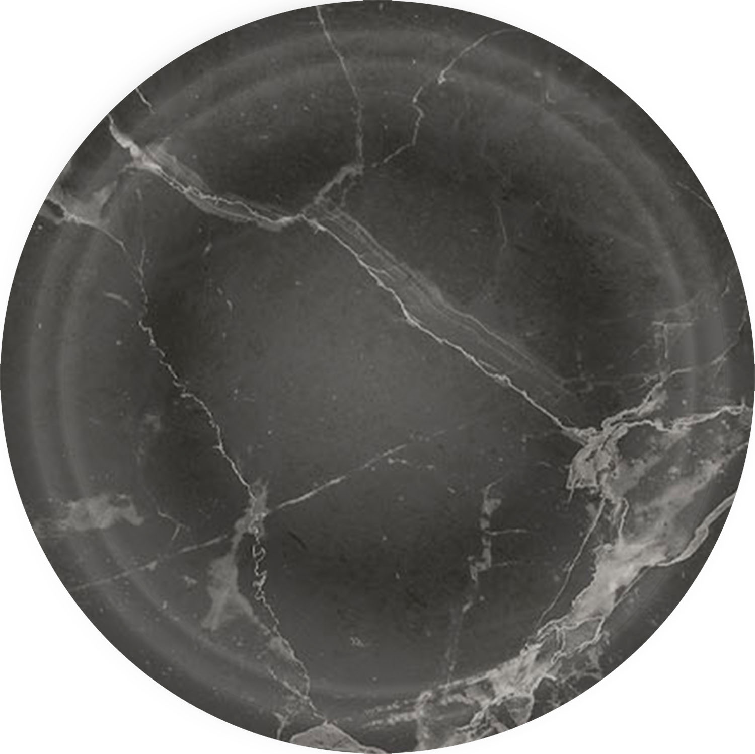 Керамический декор Kerama Marazzi OBD005 Коррер черный глянцевый обрезной 16х16