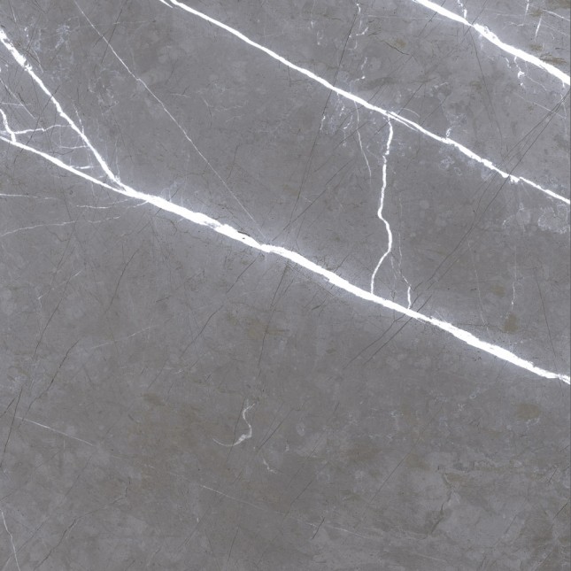 Керамический гранит Грессе Симбел GRS05-05 Гриззли серый мрамор 600x600x10