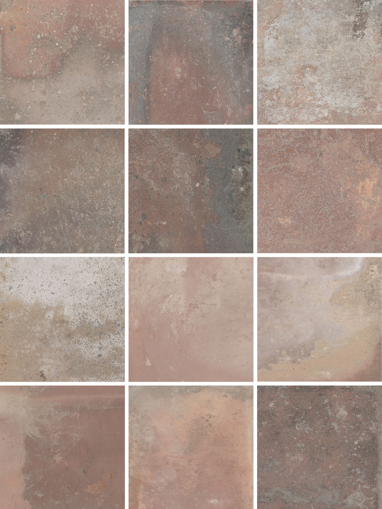 Керамический гранит Kerama Marazzi Спартель микс матовый 29.8х39.8 из 12 частей 9.8x9.8