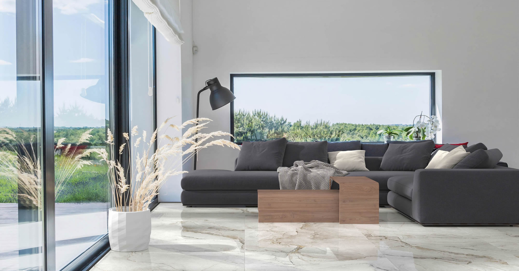 Керамический гранит Kutahya Seramik Adel Parlak Nano 60х120