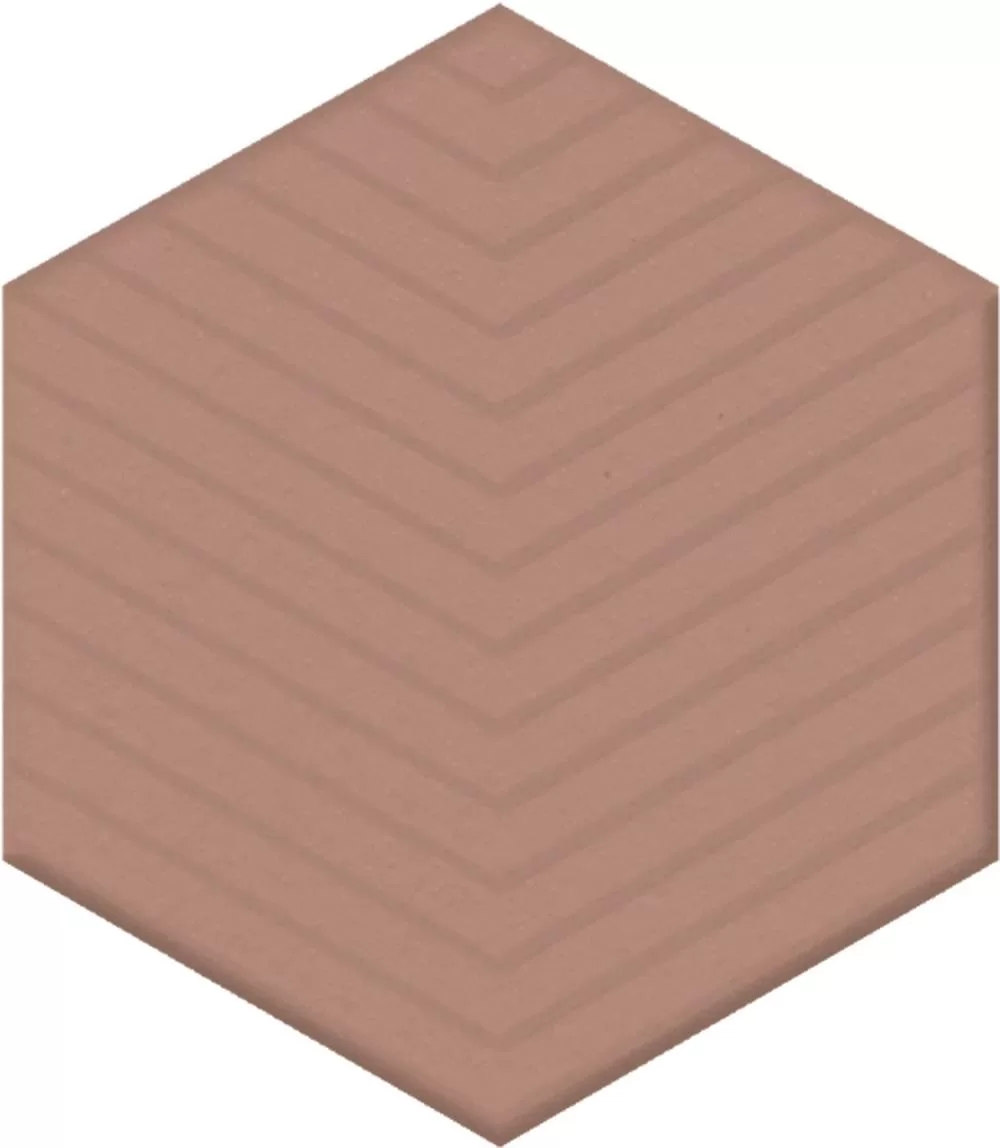 Керамический декор Kerama Marazzi Агуста OS/D241/63010 розовый матовый 6x5,2