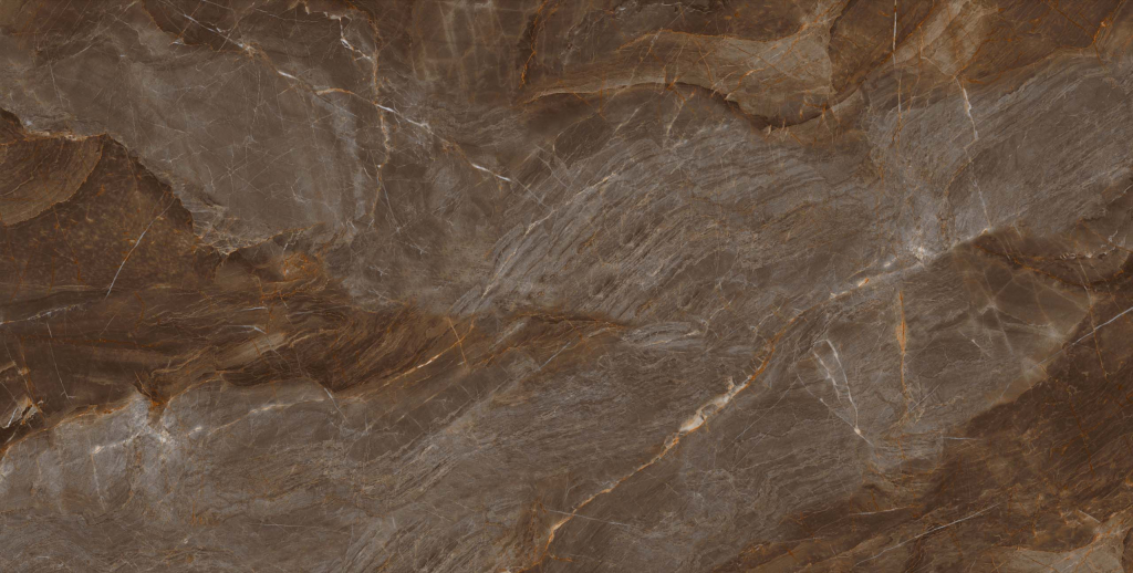 Керамический гранит Estima Marble Onlygres XXL MOGXL4001 Brown полированный 80х160