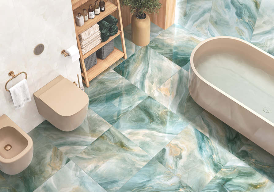 Керамический гранит  Illusion Flow суперполированный 60х60 6060ILN55HG