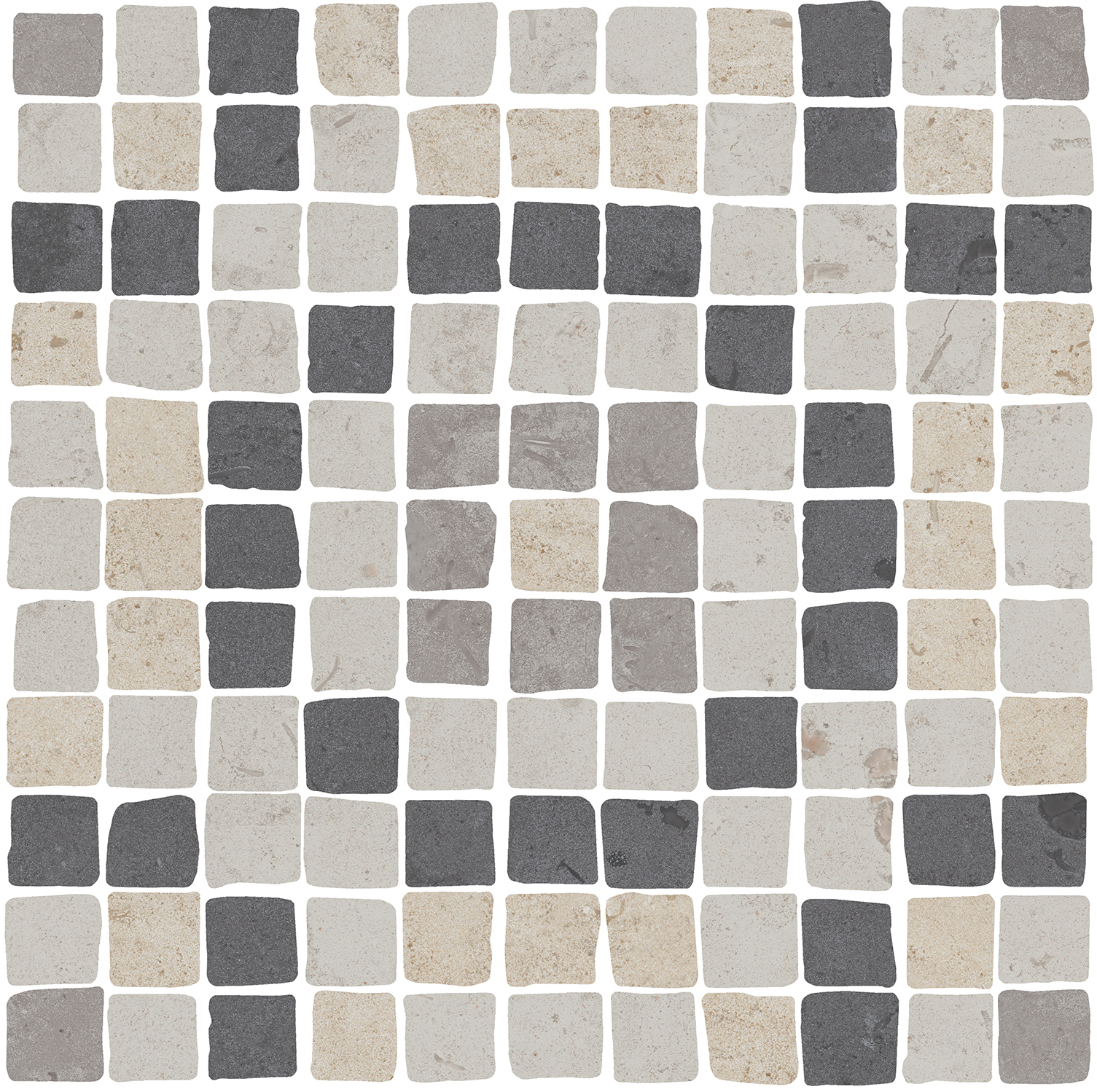 Керамогранитная мозаика Kerama Marazzi Про Лаймстоун Спакко MBS007 1 матовый  20х20