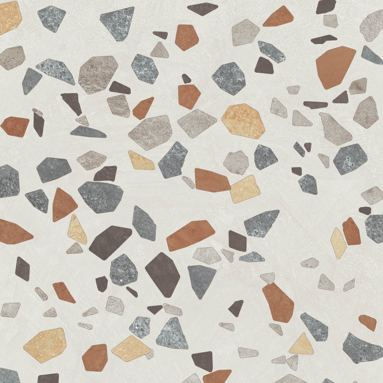 Керамический гранит Estima Arti AT 02 белый неполированный 80x80