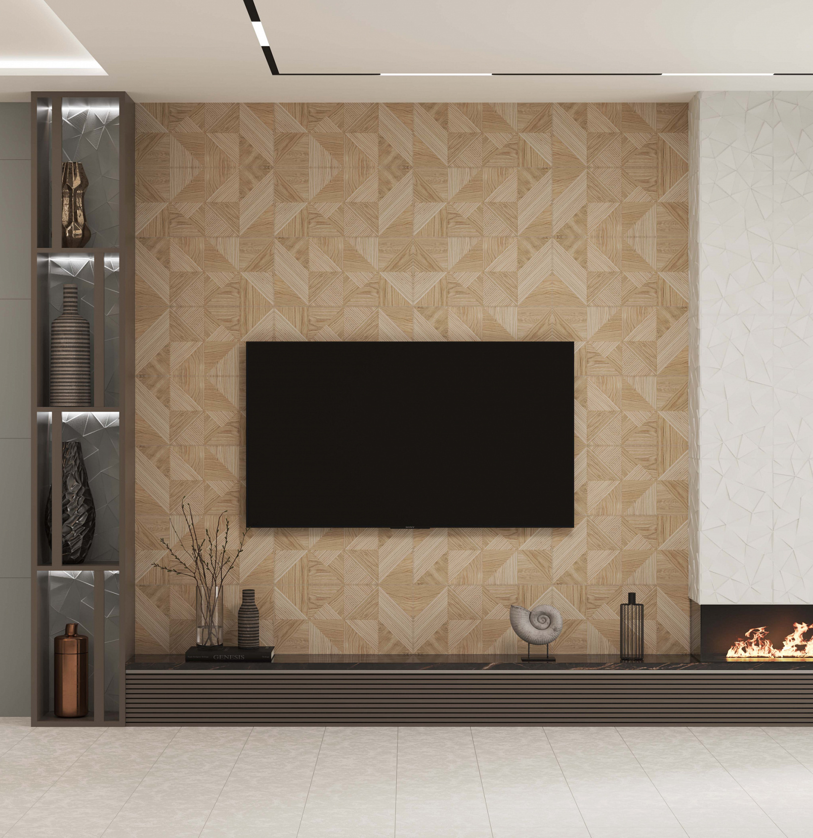 Керамическая плитка Ларго дерево 30x60