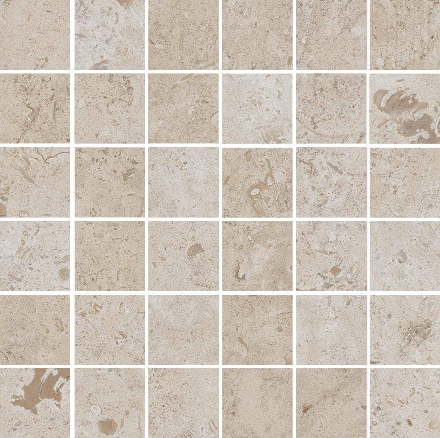 Керамический декор Kerama Marazzi Про Лаймстоун DD205520\MM мозаичный бежевый матовый 30x30 в Уфе — купить с доставкой | Nova