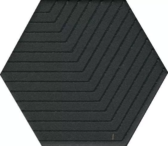 Керамический декор Kerama Marazzi Агуста OS/B241/63001 черный натуральный 6x5,2