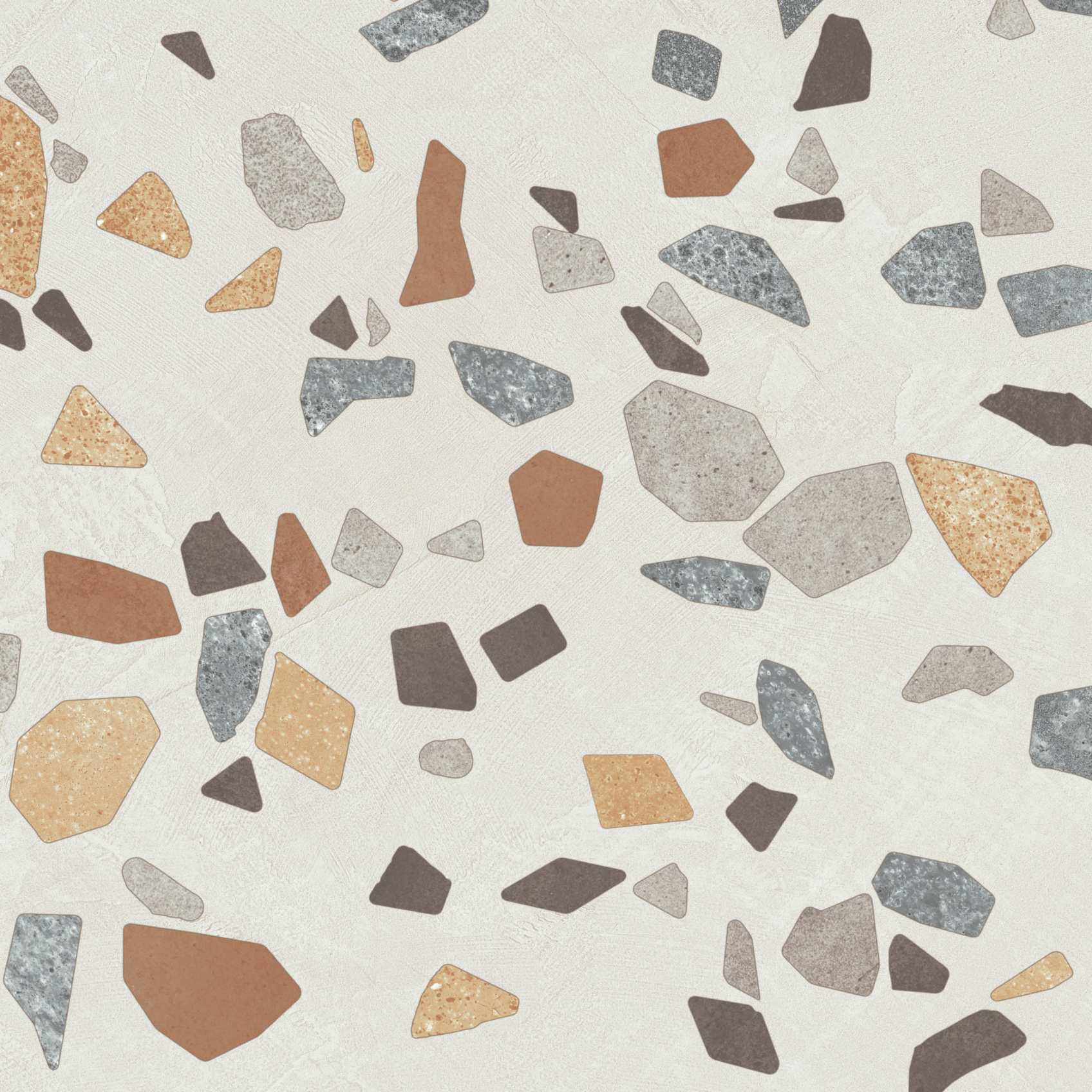 Керамический гранит Estima Arti AT 02 белый неполированный 60x60