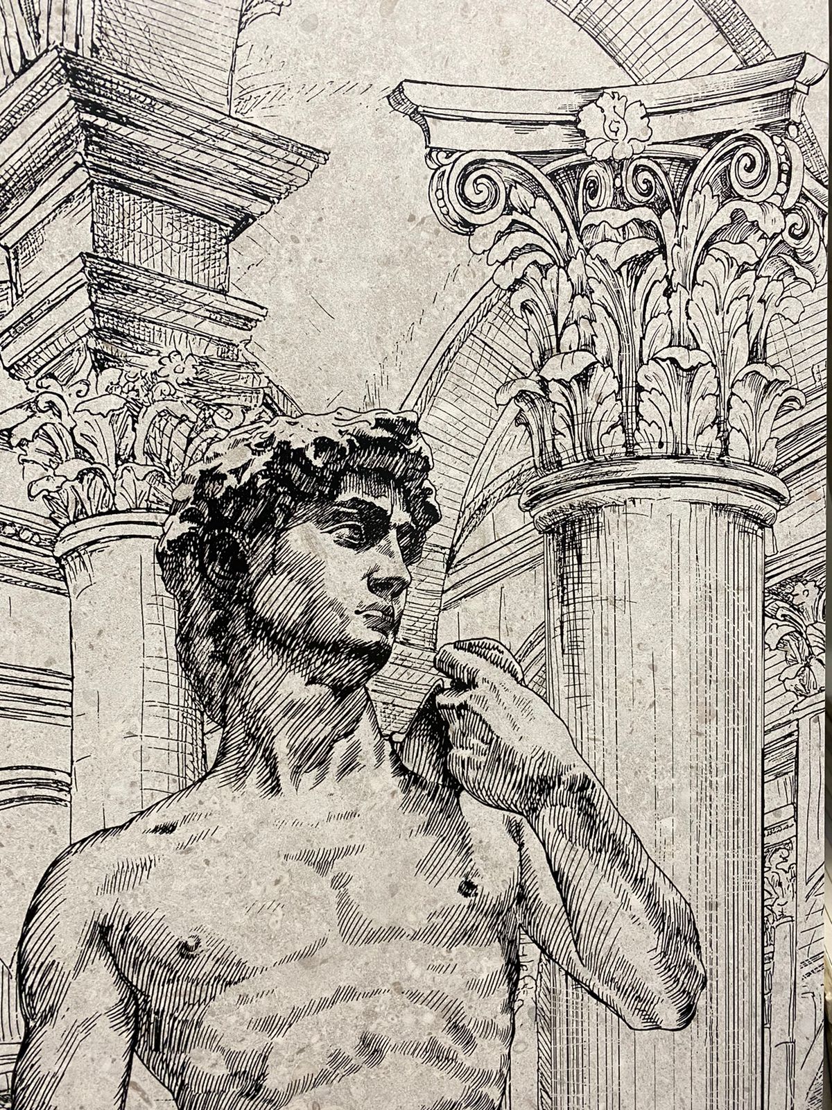 Керамический декор Kerama Marazzi Риккарди VT/A534/14053R 1 матовый обрезной 40х120