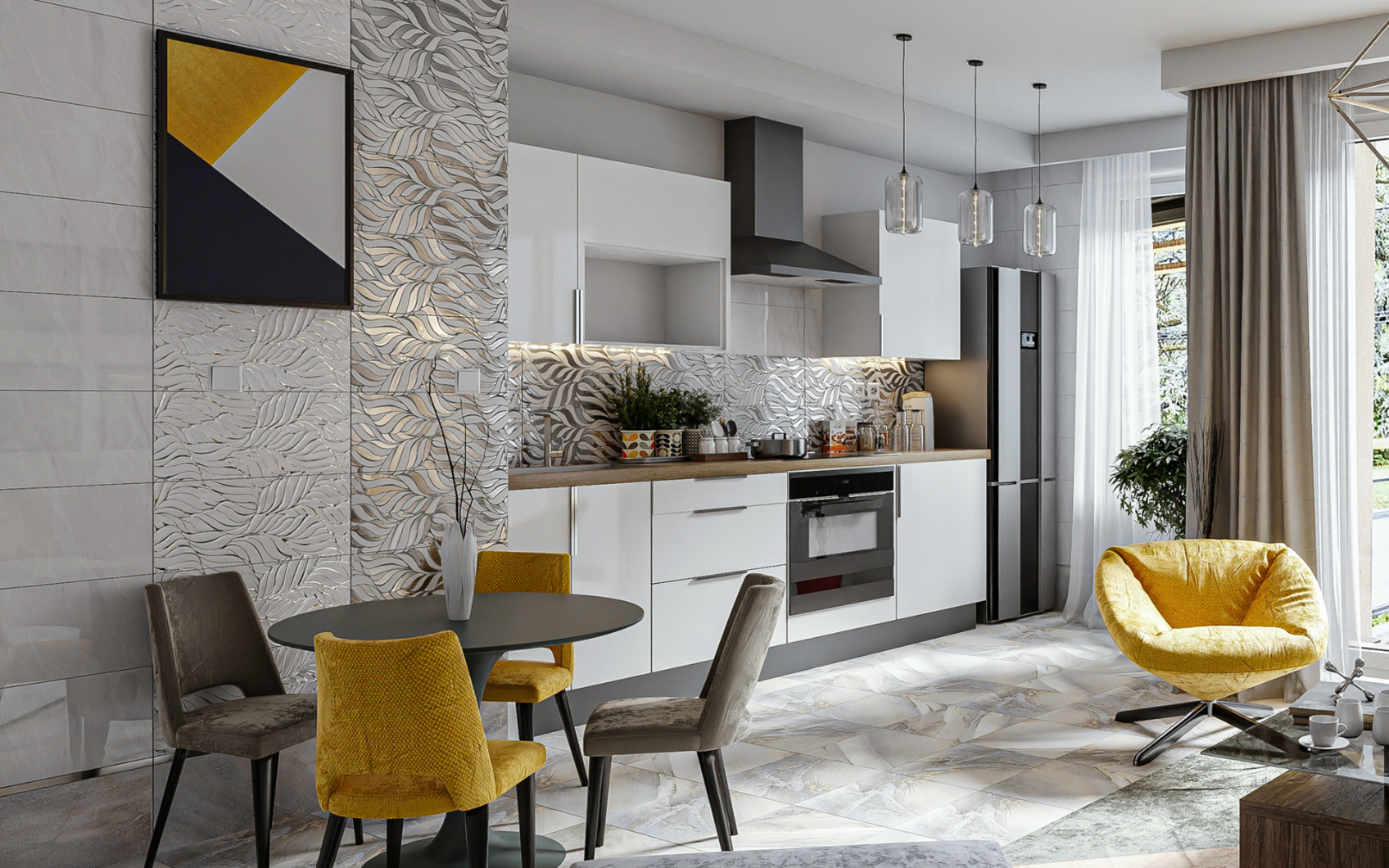 Керамическая плитка Axima Андалусия Флора 25x50