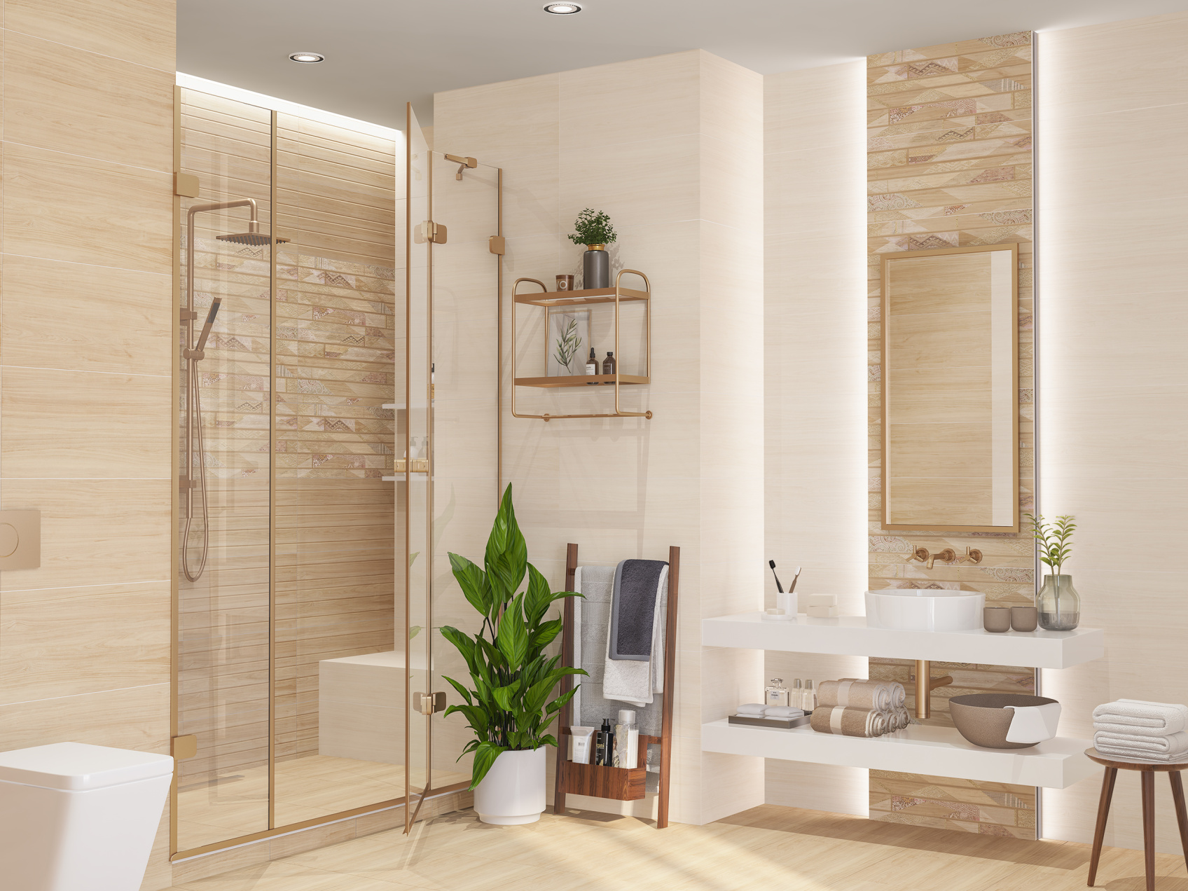 Керамическая плитка Azori Rustic Crema.315x630