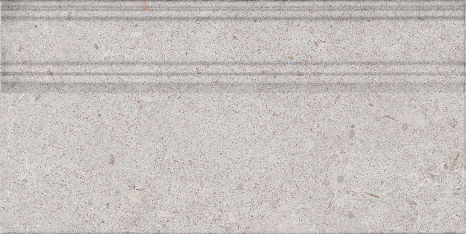 Керамический плинтус Kerama Marazzi Риккарди FME015R серый светлый матовый обрезной 20x40 в Уфе — купить с доставкой | Nova