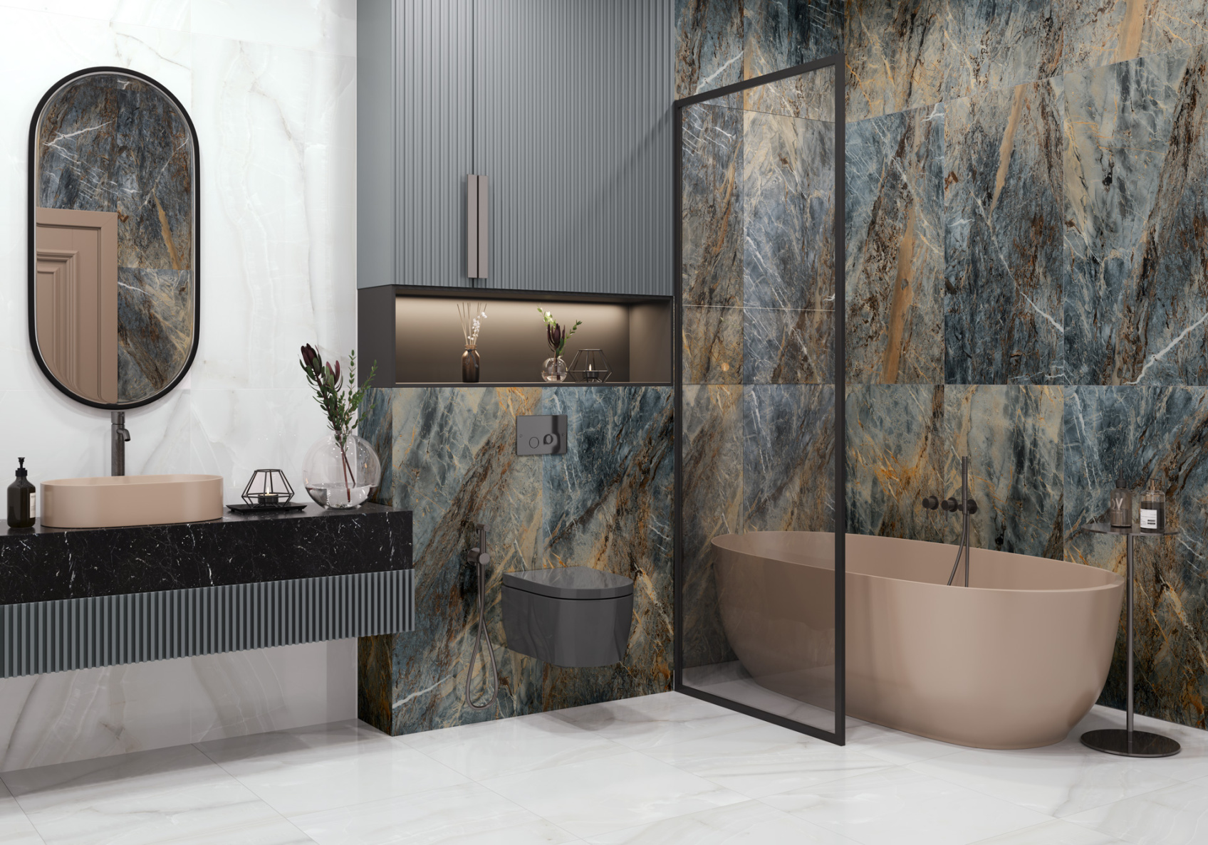 Керамический гранит Visconti Marmo суперполированный 60х60 6060VSM18HG