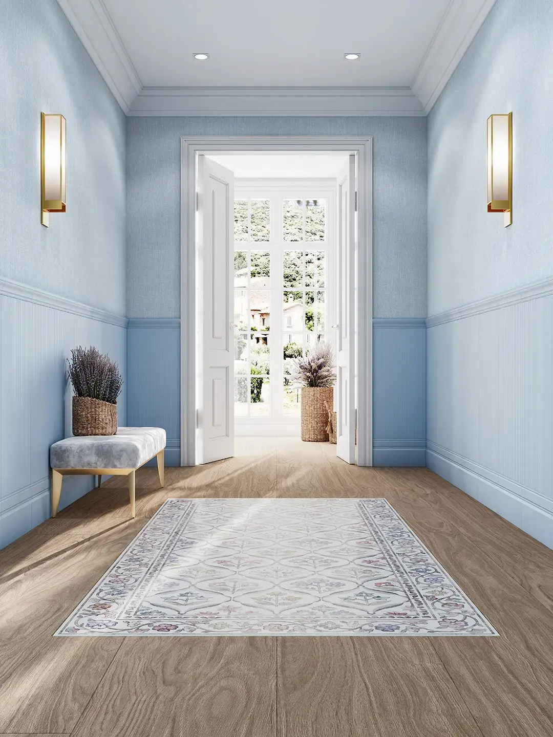 Керамический гранит Kerama Marazzi Флер матовый обрезной 119,5x238,5x0,9