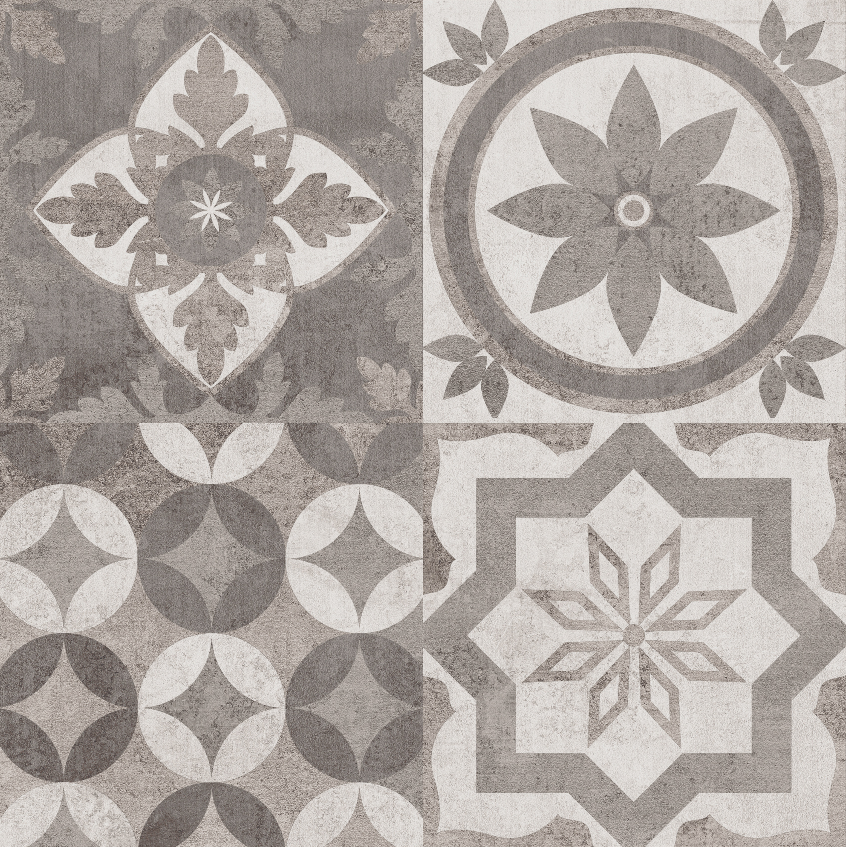 Керамический гранит Estima Art AR01 Patchwork неполированный 40,5х40,5
