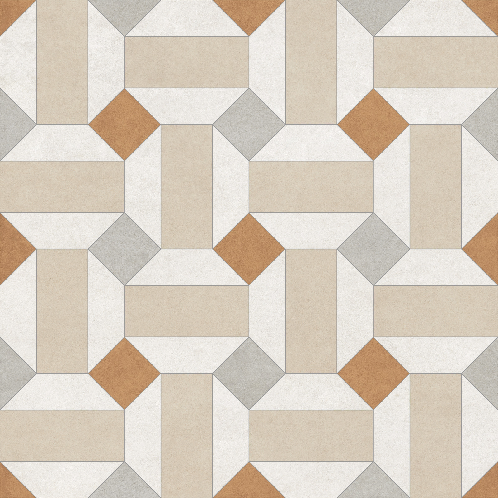 Керамический гранит New Trend Design Mix 3 GP2020DMX11 матовый 20x20