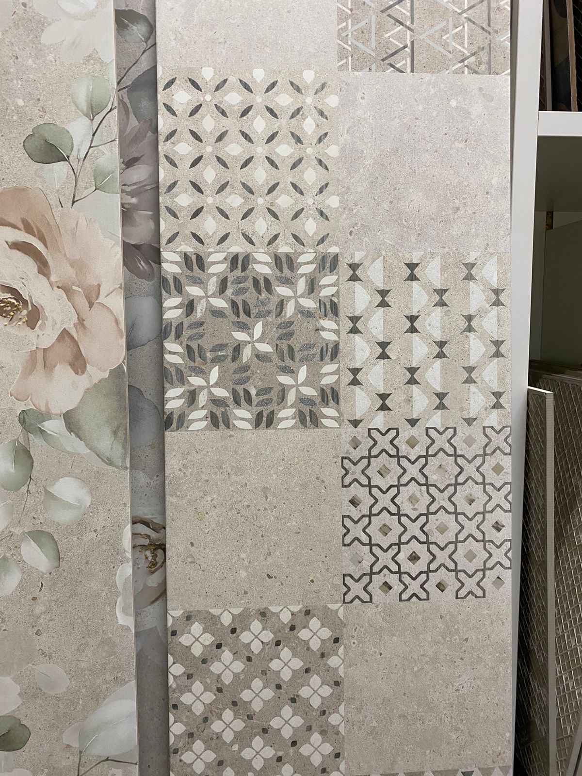 Керамический декор Kerama Marazzi Риккарди 14061R/3F 2 матовый обрезной 40х120