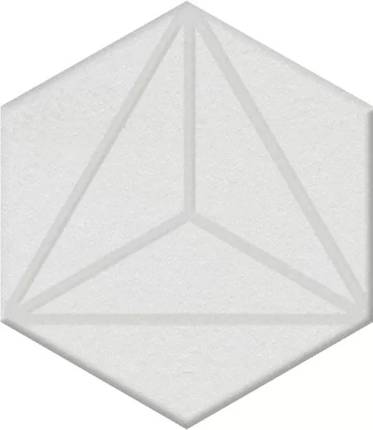 Керамический декор Kerama Marazzi Агуста OS/A241/63000 белый натуральный 6x5,2