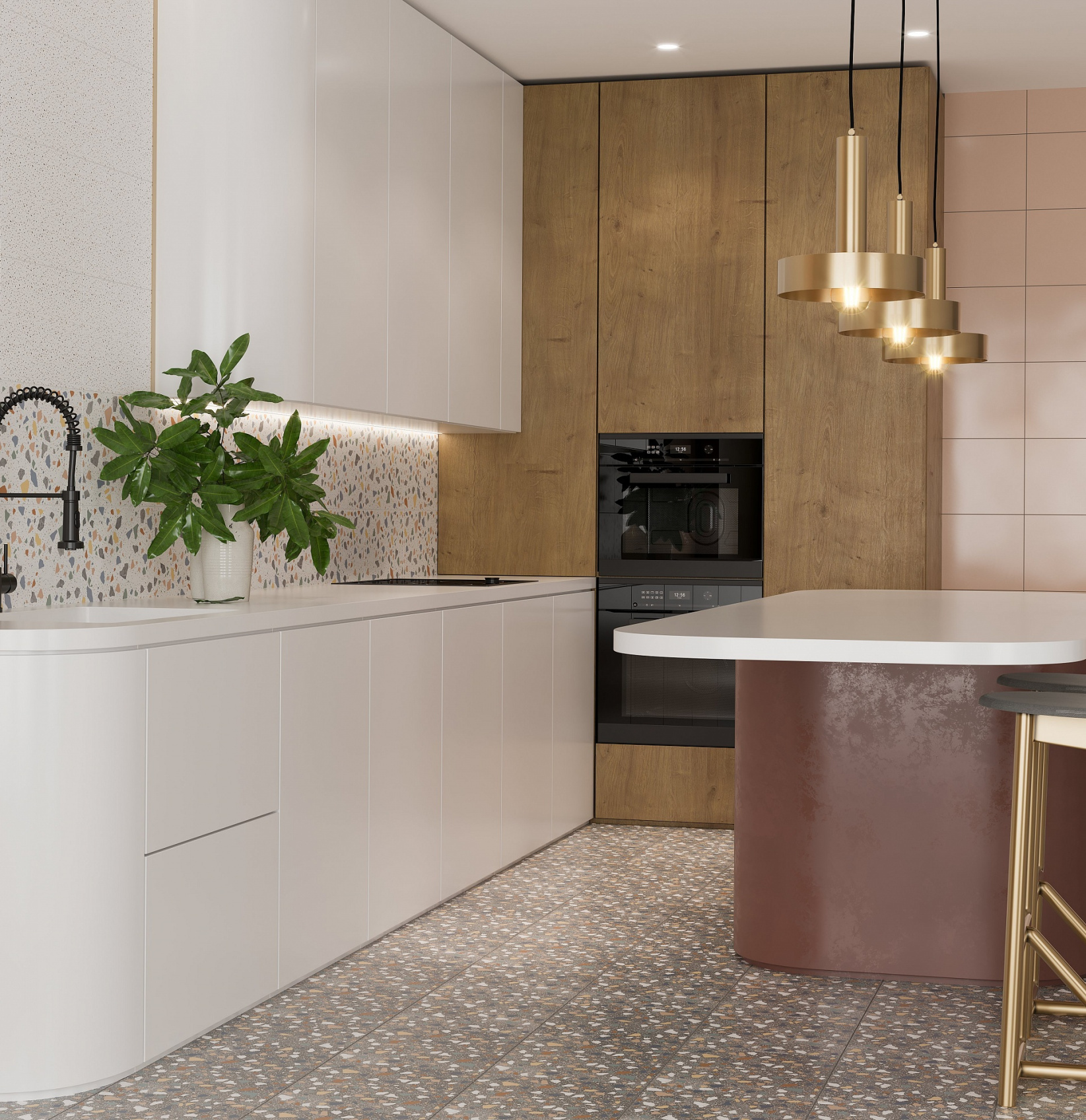 Керамическая плитка Axima Генуя серая напольная 40x40