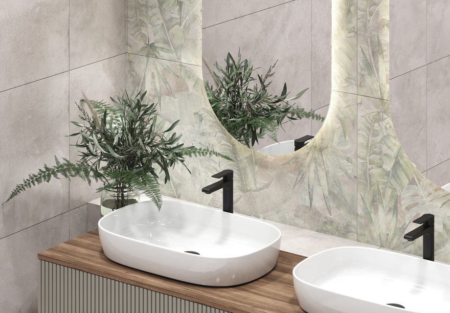Керамический гранит Meissen Keramik Lush многоцветный 44.8x89.8