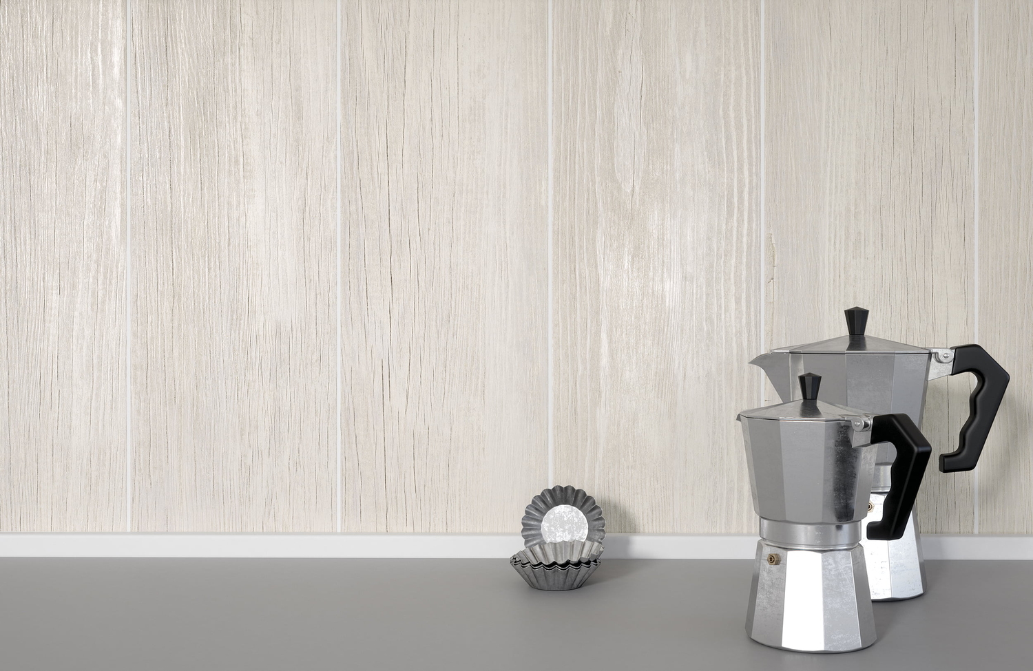 Керамический гранит Cersanit Finwood белый FF4M052 18,5x59,8