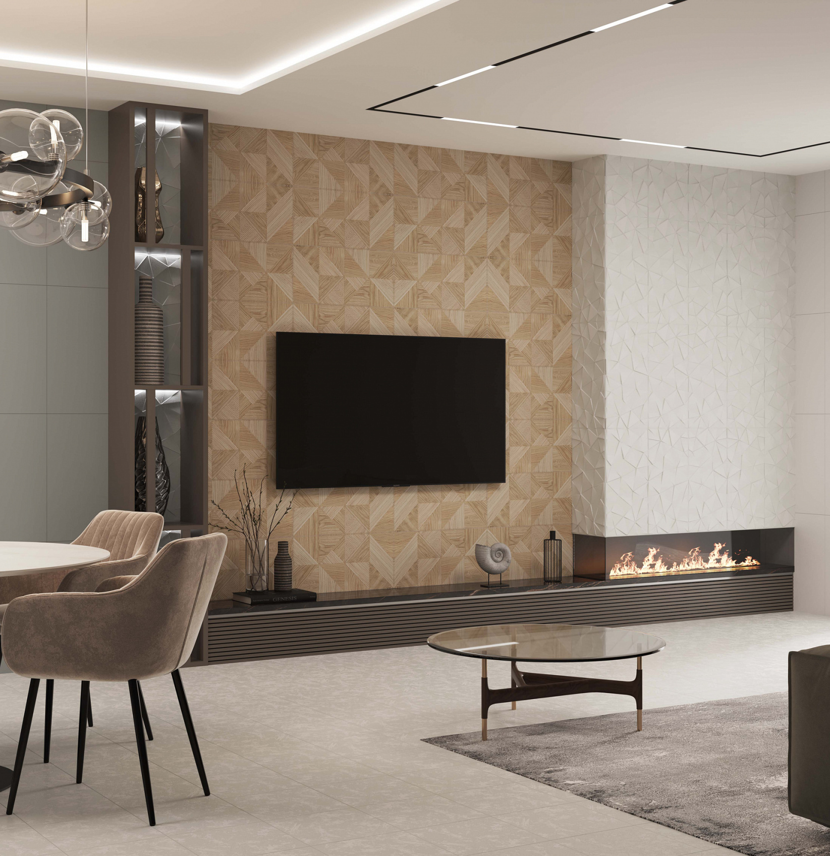 Керамическая плитка Ларго дерево 30x60