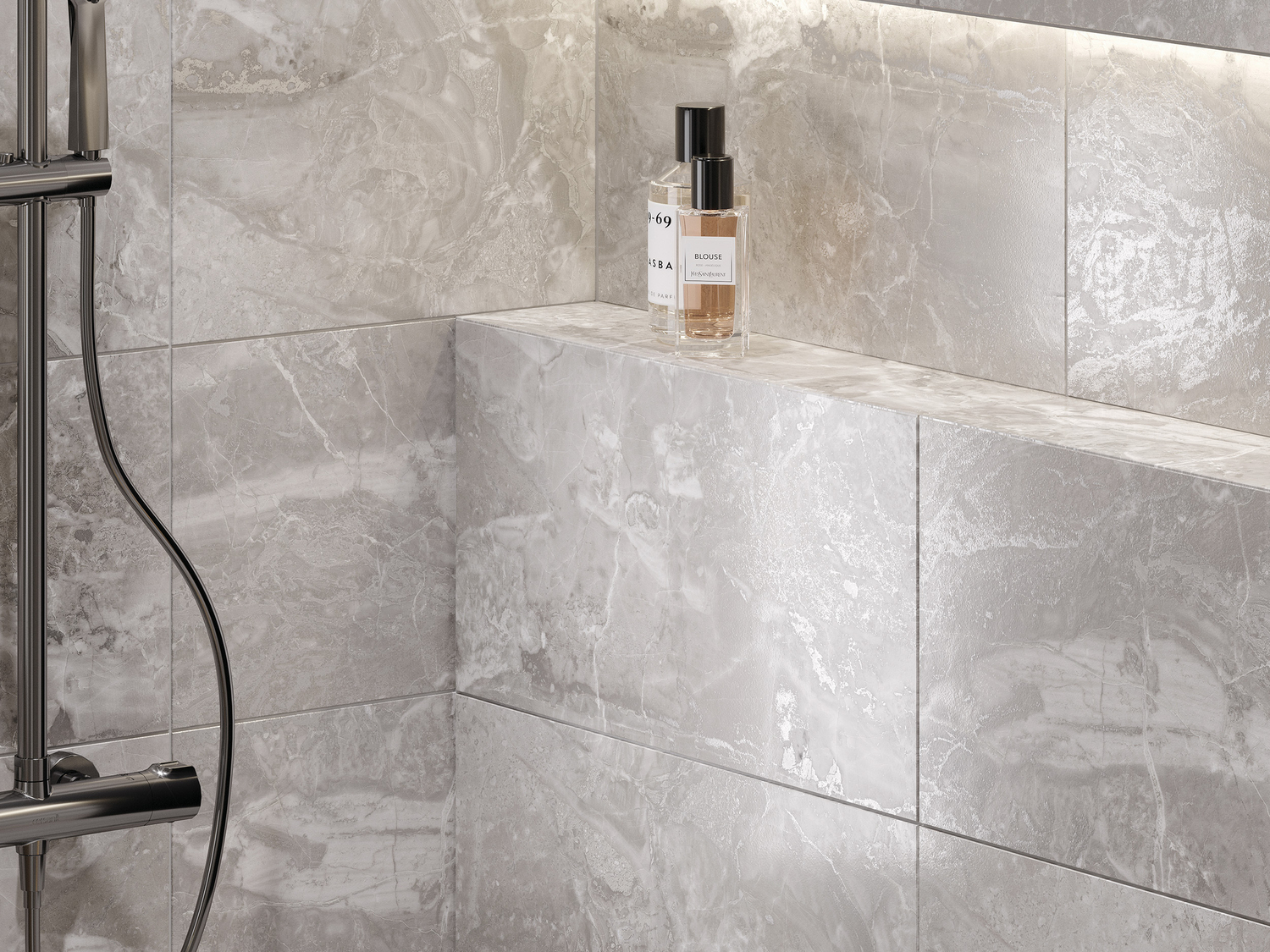 Керамический гранит Cersanit Wonderstone 16527 серый 29,7х59,8