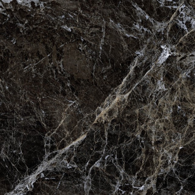 Керамический гранит Грессе Симбел GRS05-03 Карбон черный мрамор 600x600x10