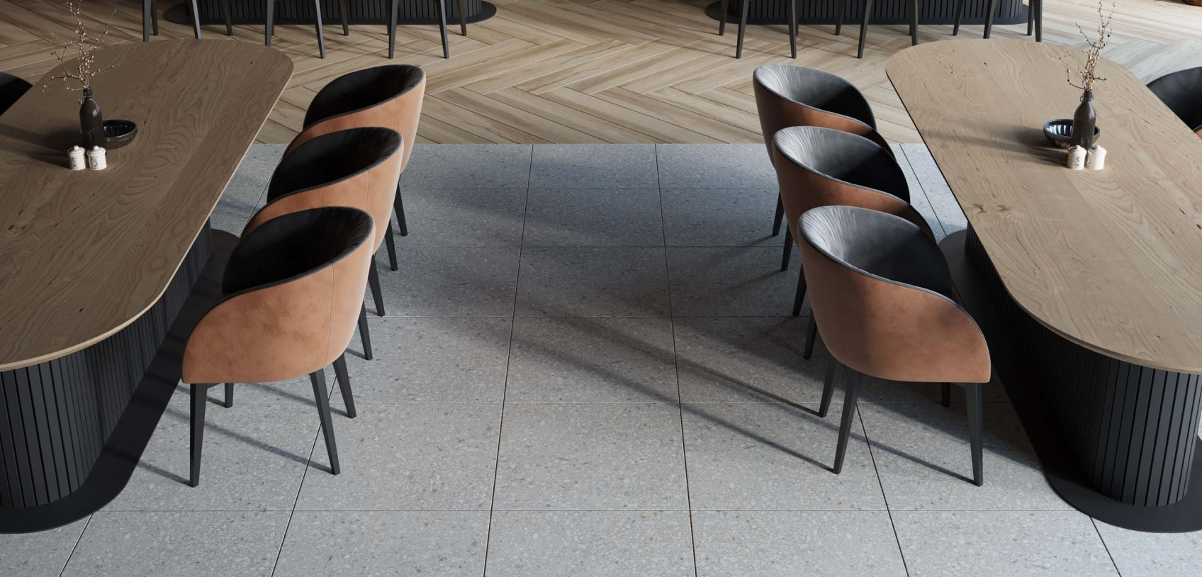 Керамический гранит Estima Aglomerat AG21 Light Grey 60x120