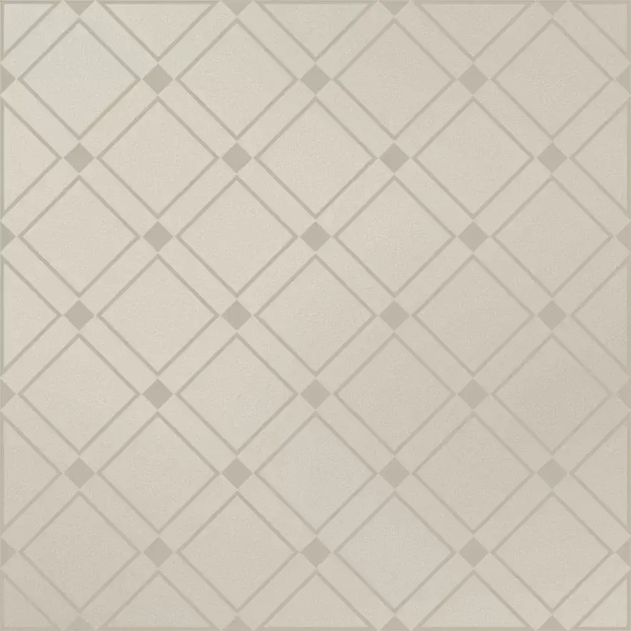 Керамический декор Kerama Marazzi Бахия 1 серый светлый глянцевый 9,8x9,8x0,7