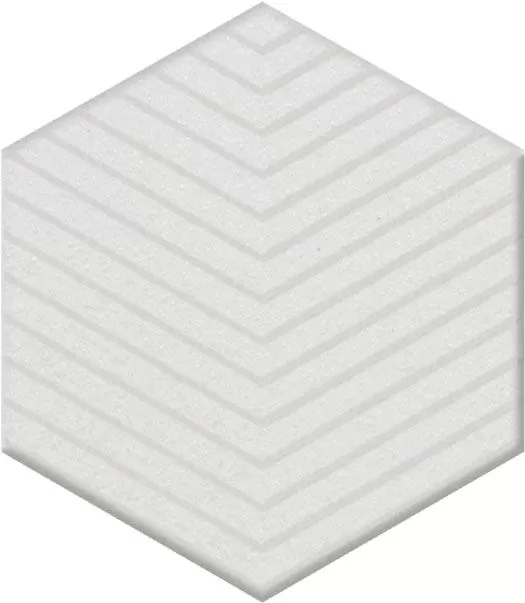 Керамический декор Kerama Marazzi Агуста OS/A241/63000 белый натуральный 6x5,2