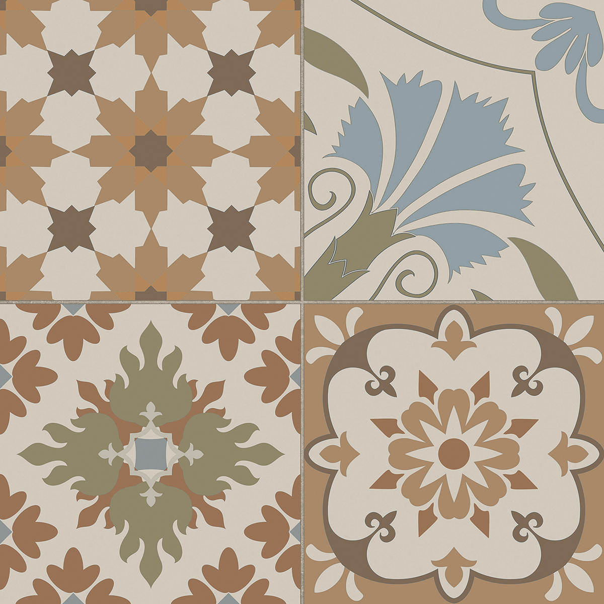 Керамический гранит Estima Jam Beige JA01 неполированный 40,5x40,5x8
