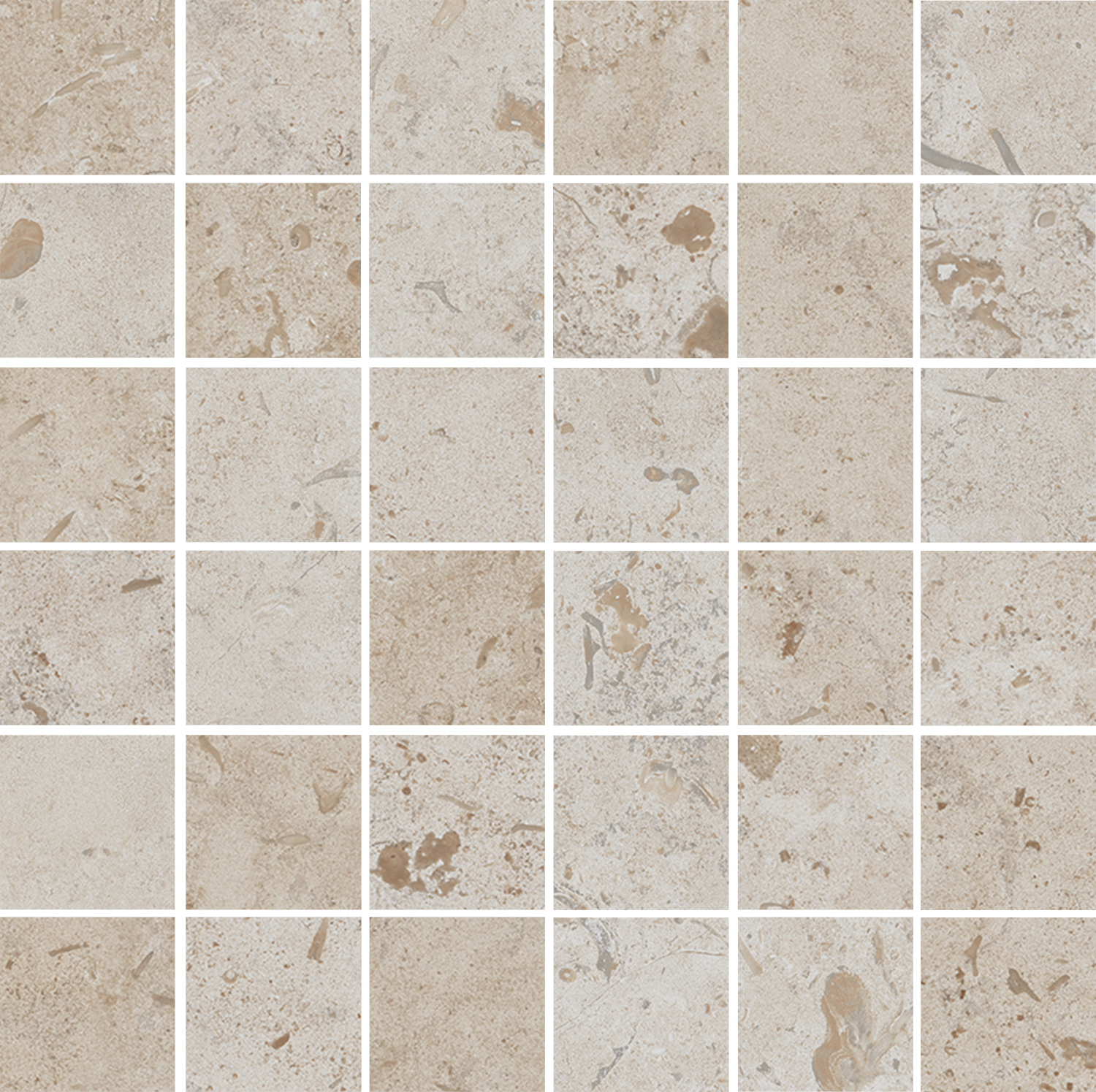 Керамический декор Kerama Marazzi Про Лаймстоун DD205520\MM мозаичный бежевый матовый 30x30 в Уфе — купить с доставкой | Nova