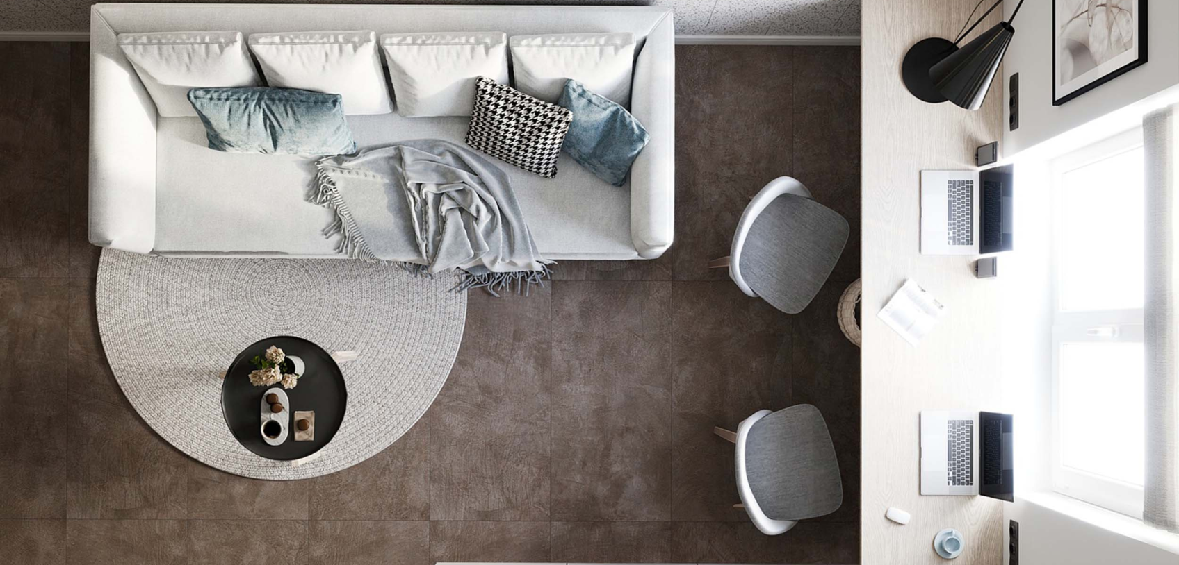 Керамический гранит Estima Spectrum SR07 Chocolate неполированный 60x120