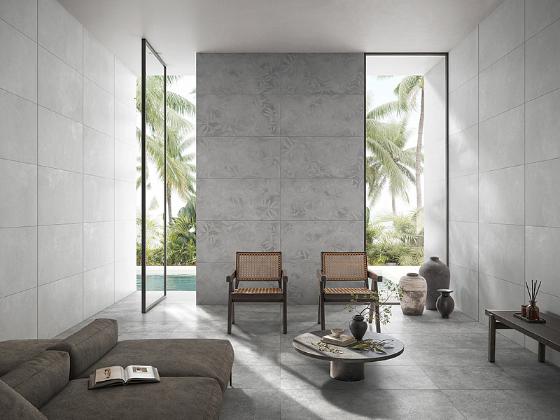 Керамический гранит Vitra UrbanChic Серый Матовый R10A 60х120