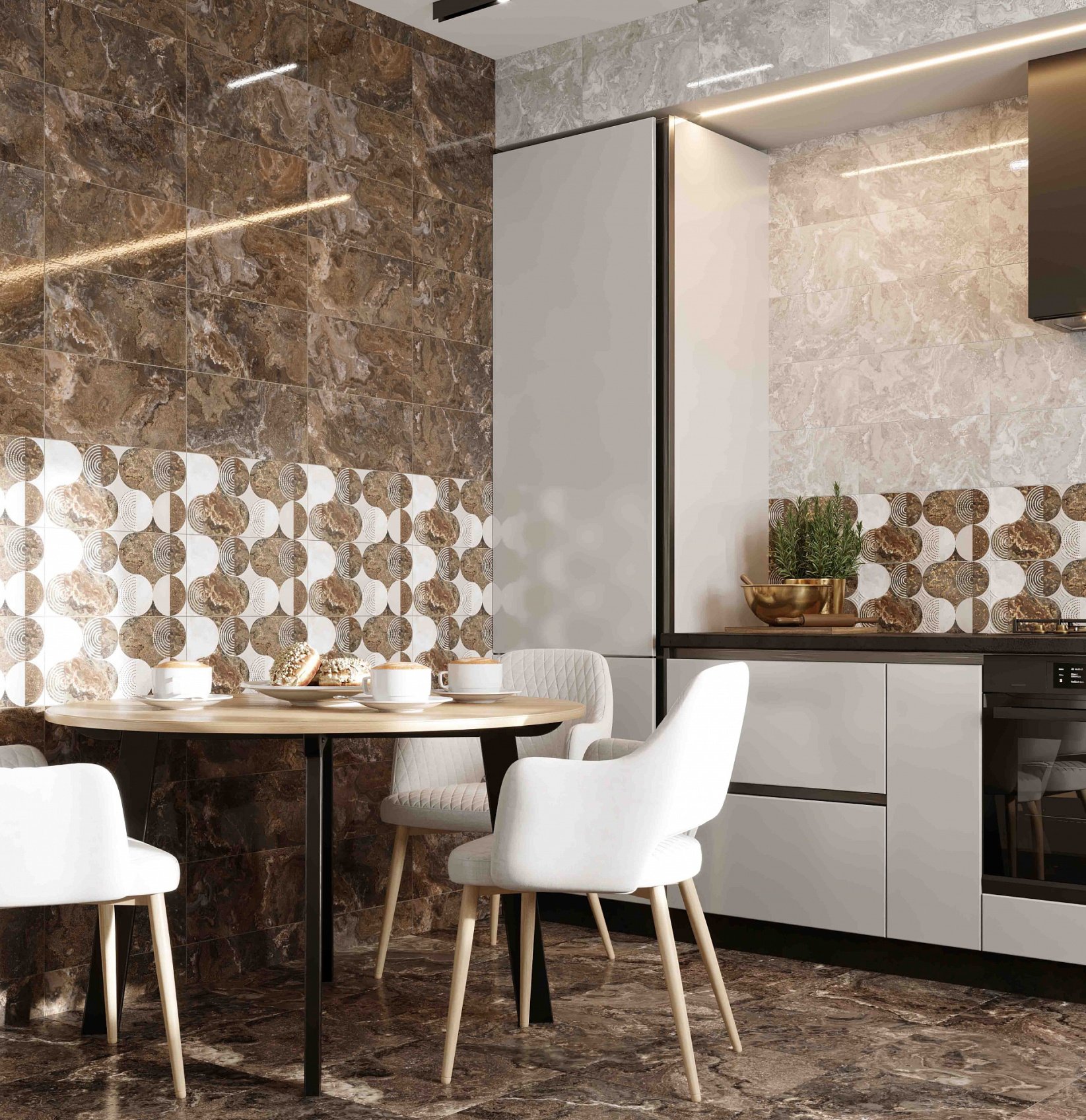 Керамическая плитка Axima Ричмонд коричневый 30x60