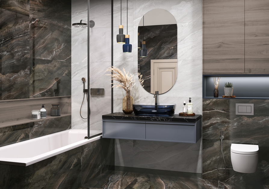 Керамический гранит Argentina Gray полированный 60х120 60120ARI15P