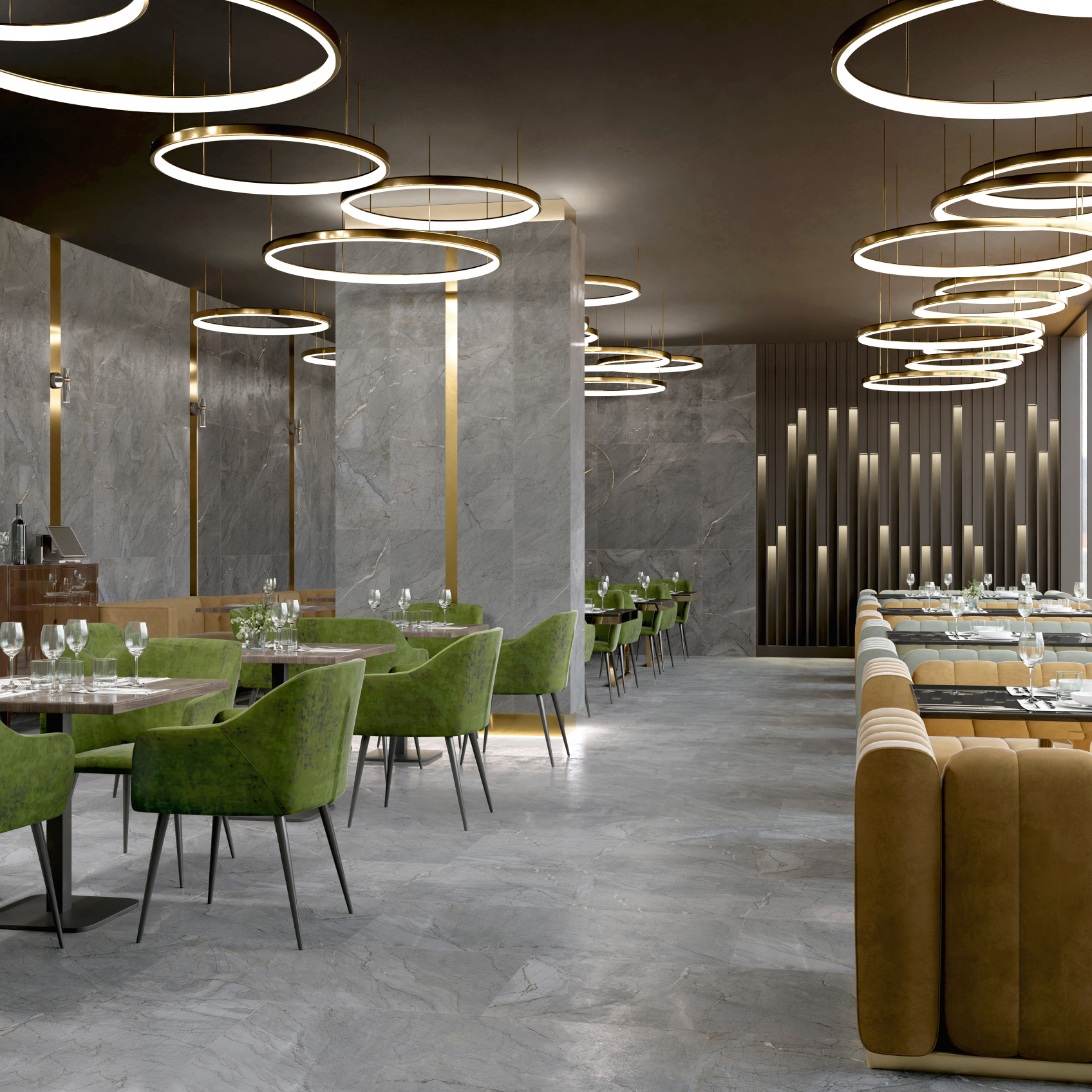 Керамический гранит Идальго Сансет ID092 LLR лаппатированный ардженто 600х1200