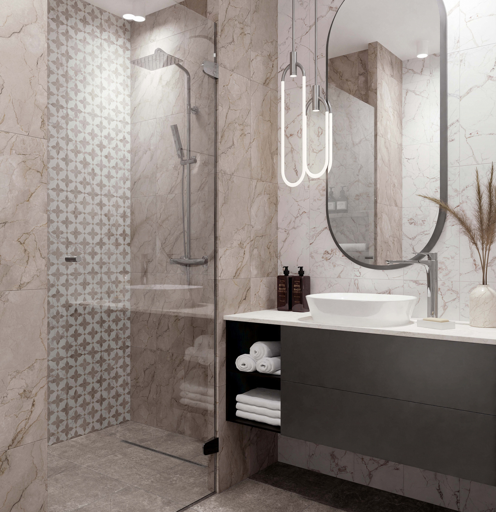 Керамическая плитка Axima Сардиния темная 25x50